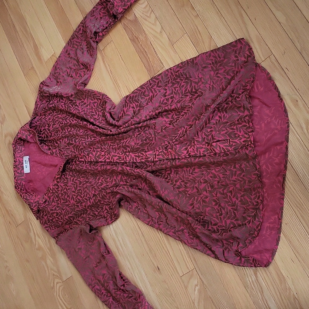 EUC Oversized Shirt Dress Size S MOS MOSH